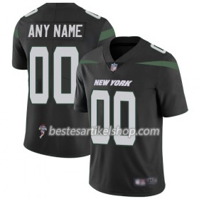 Herren New York Jets Trikot Nike Schwarz - Personalisiert